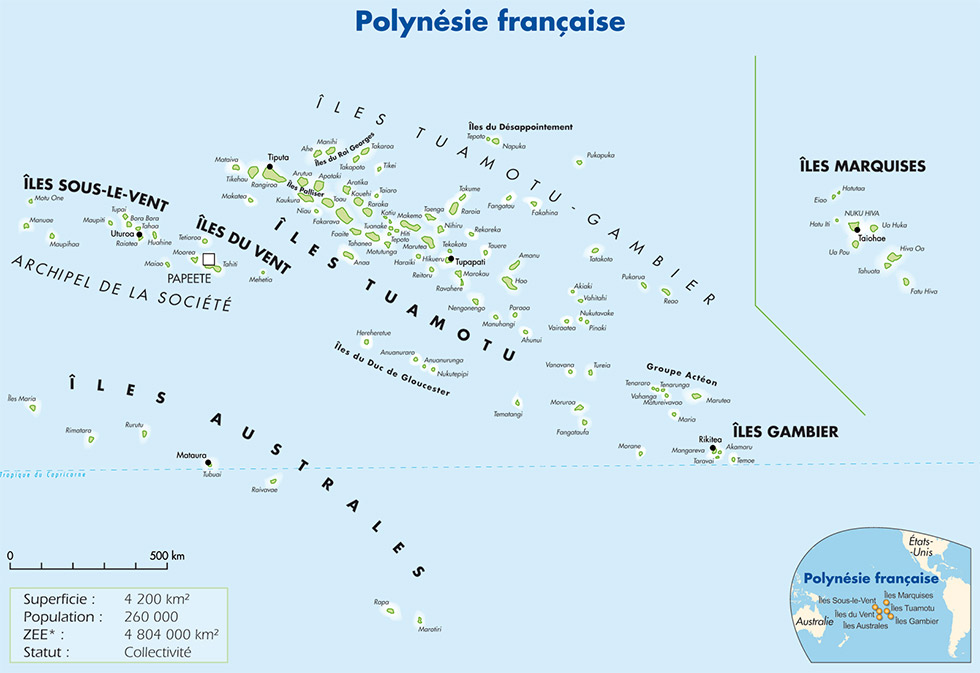 archipel de polynésie