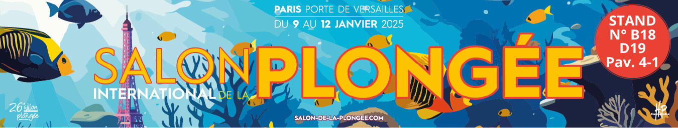 TAHITI SAIL AND DIVE PRÉSENT AU SALON DE LA PLONGÉE DU 9 AU 12 JANVIER 2025